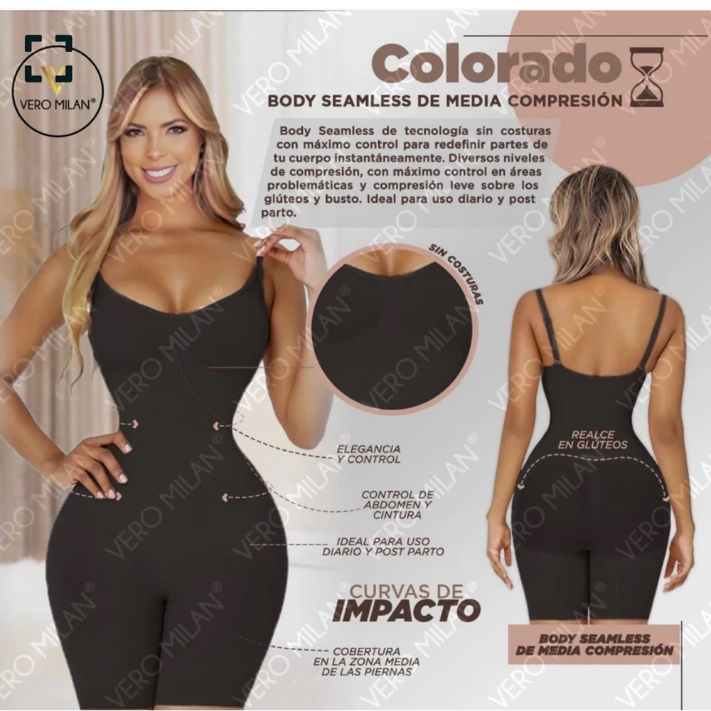 Black Seamless Body Shaper